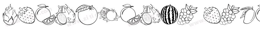 FruitJuice Regular字体转换